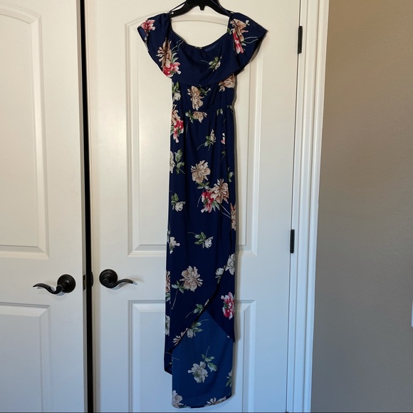 ASOS off shoulder floral dress - Picture 3 of 4